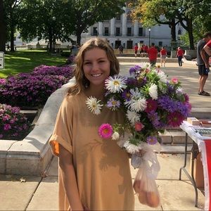 Yellow Tshirt Dress Umgee Brand
